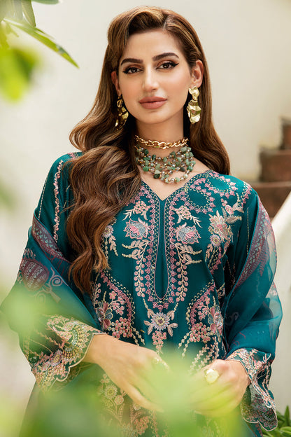 Ramsha | Luxury Lawn 24 | Y-808 - Ladies Clothes - Maria Faisal