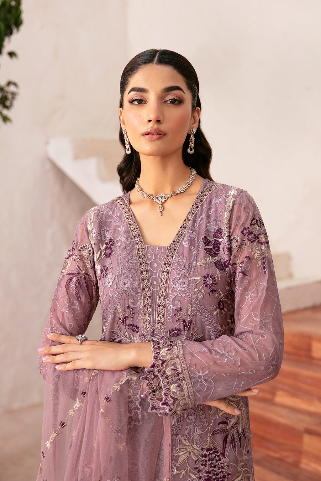 Ramsha | Rangoon Chiffon Collection 24 | D-1208 - Waniyas