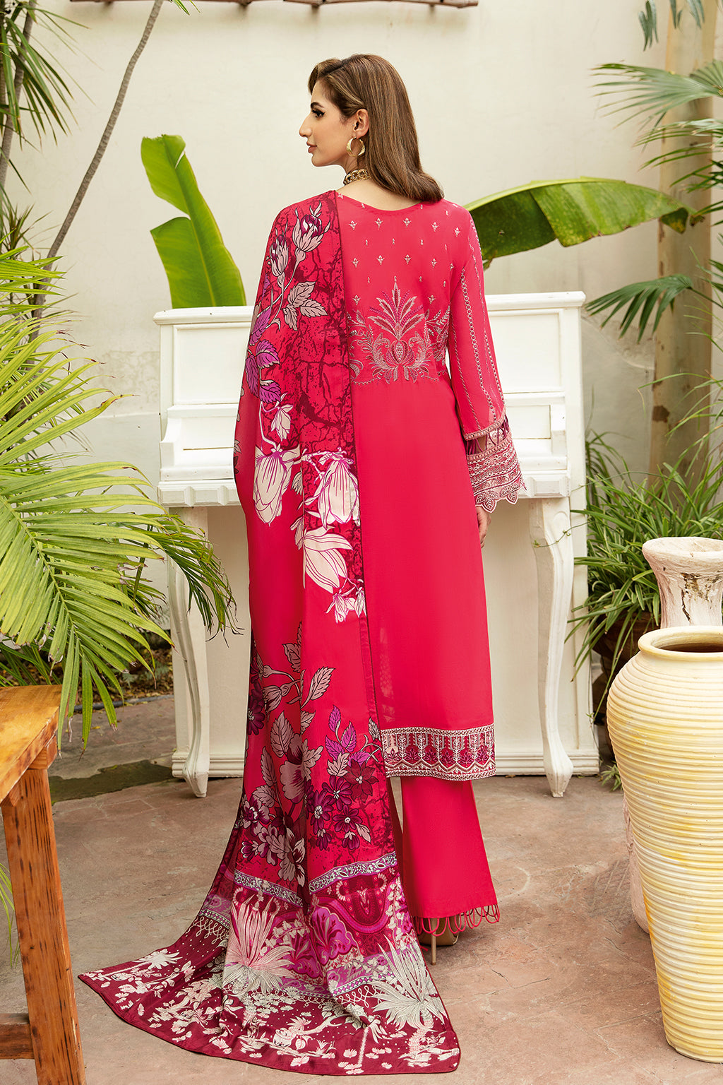 Ramsha | Riwayat Lawn Collection| Y-810 - Waniyas