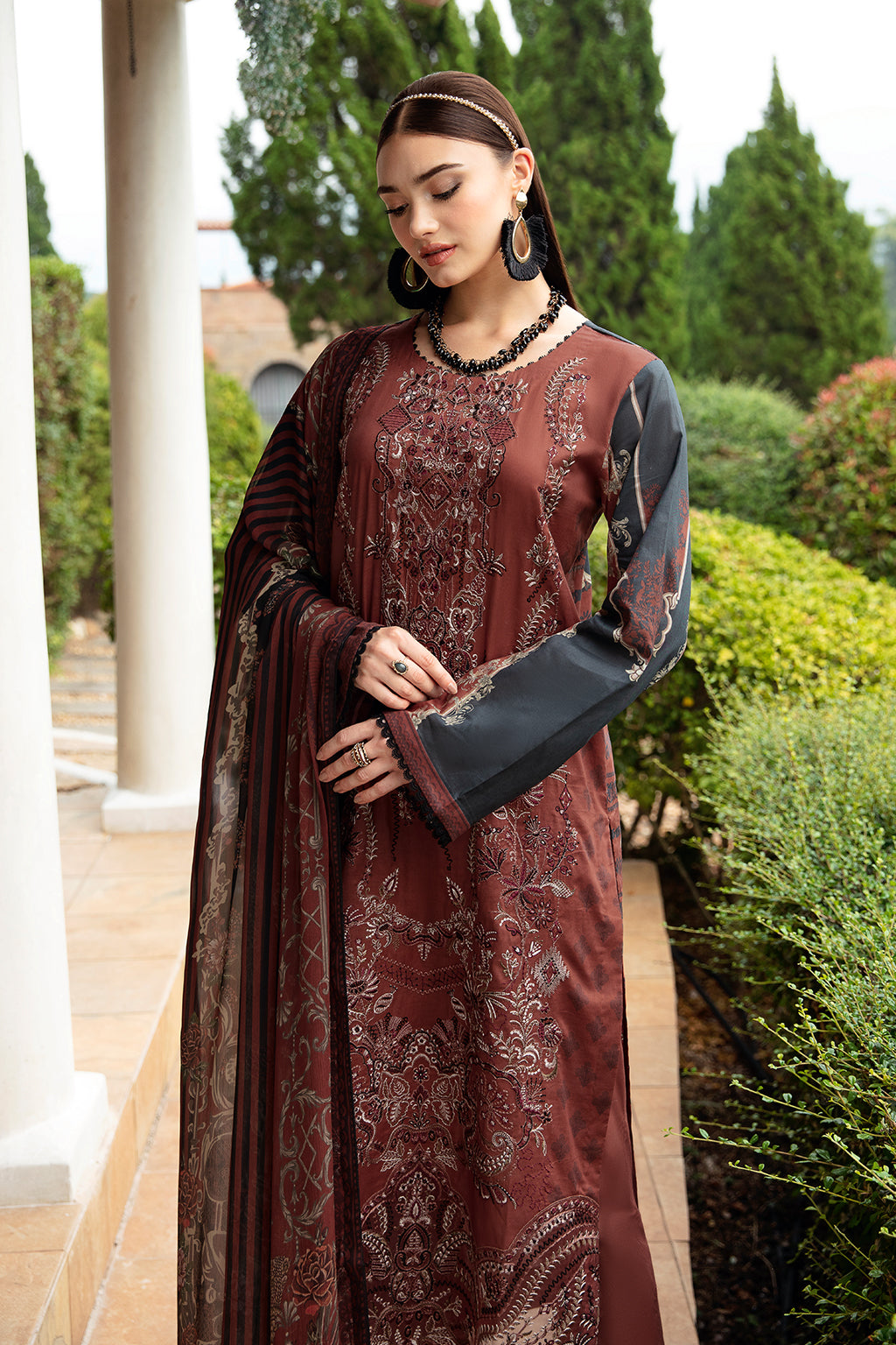 Ramsha | Riwayat Lawn Collection| Y-906 - Ladies Clothes - Maria Faisal