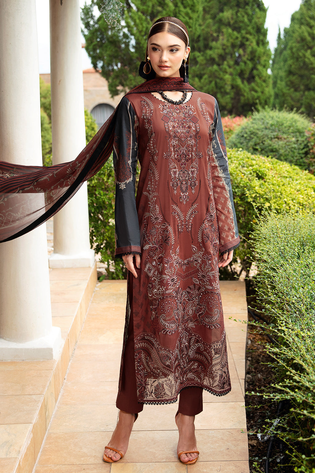 Ramsha | Riwayat Lawn Collection| Y-906 - Ladies Clothes - Maria Faisal