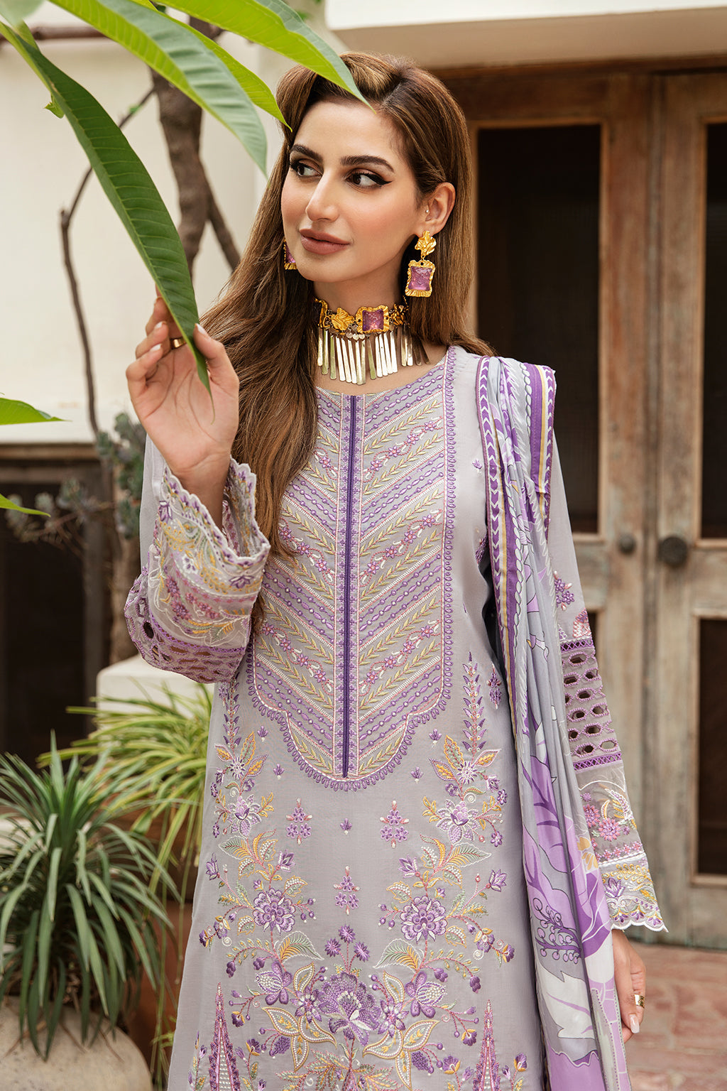 Ramsha | Riwayat Lawn Collection| Y-809 - Waniyas