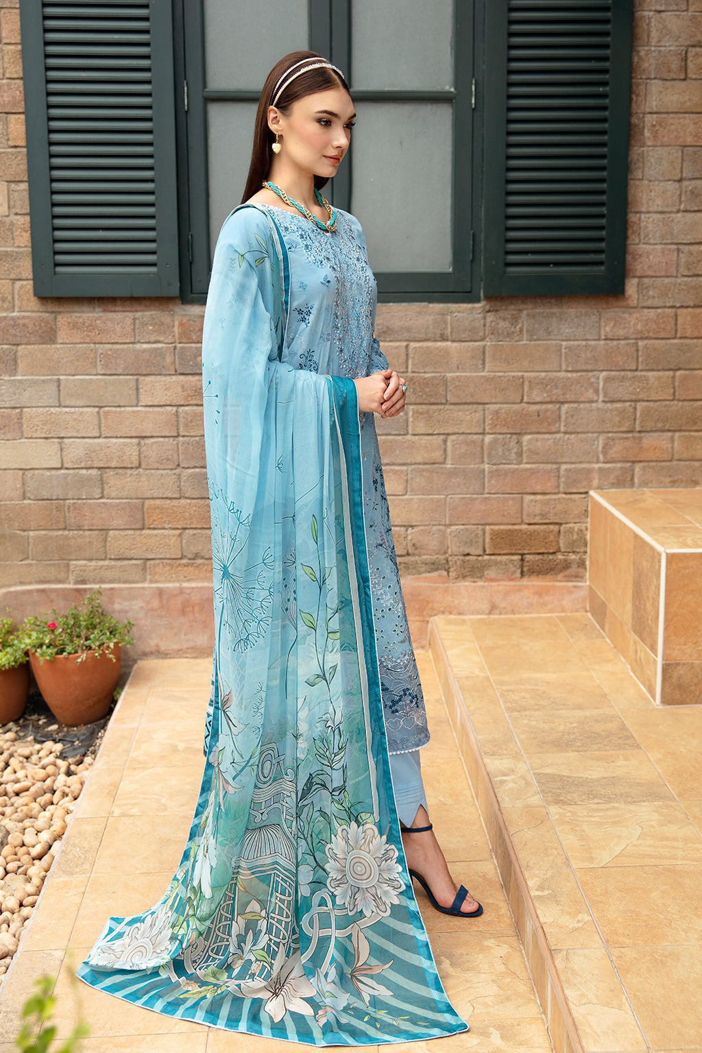 Ramsha | Riwayat Lawn Collection| Y-911 - Ladies Clothes - Maria Faisal