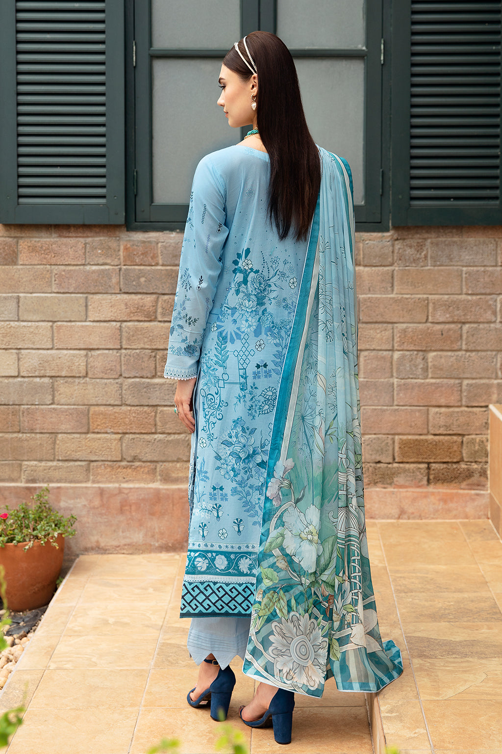 Ramsha | Riwayat Lawn Collection| Y-911 - Ladies Clothes - Maria Faisal