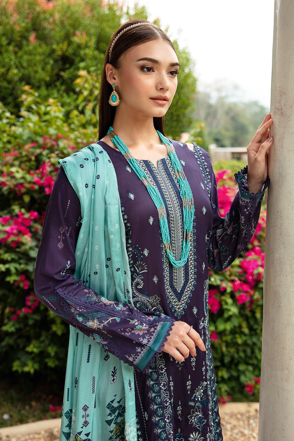 Ramsha | Riwayat Lawn Collection| Y-904 - Ladies Clothes - Maria Faisal