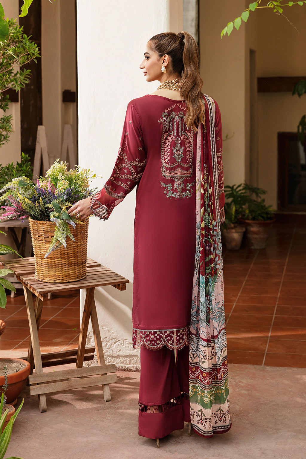 Ramsha | Riwayat Lawn Collection| Y-801 - Ladies Clothes - Maria Faisal