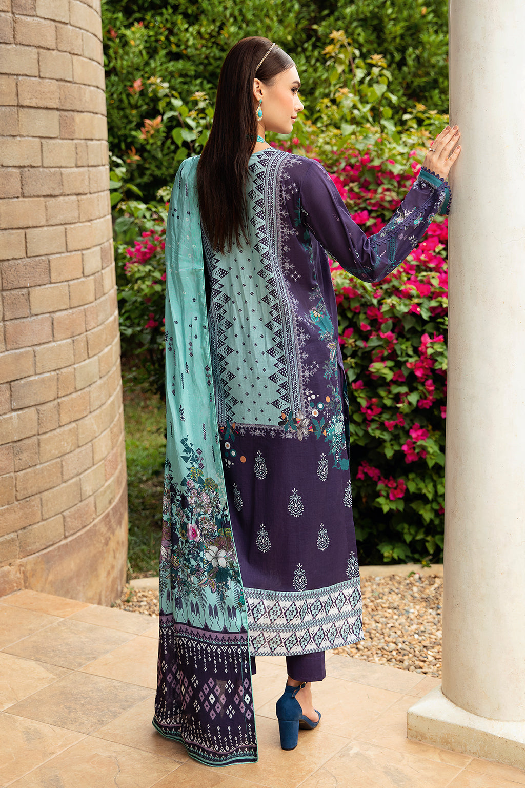 Ramsha | Riwayat Lawn Collection| Y-904 - Ladies Clothes - Maria Faisal