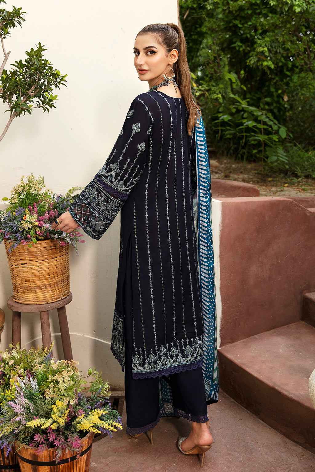 Ramsha | Riwayat Lawn Collection| Y-803 - Ladies Clothes - Maria Faisal