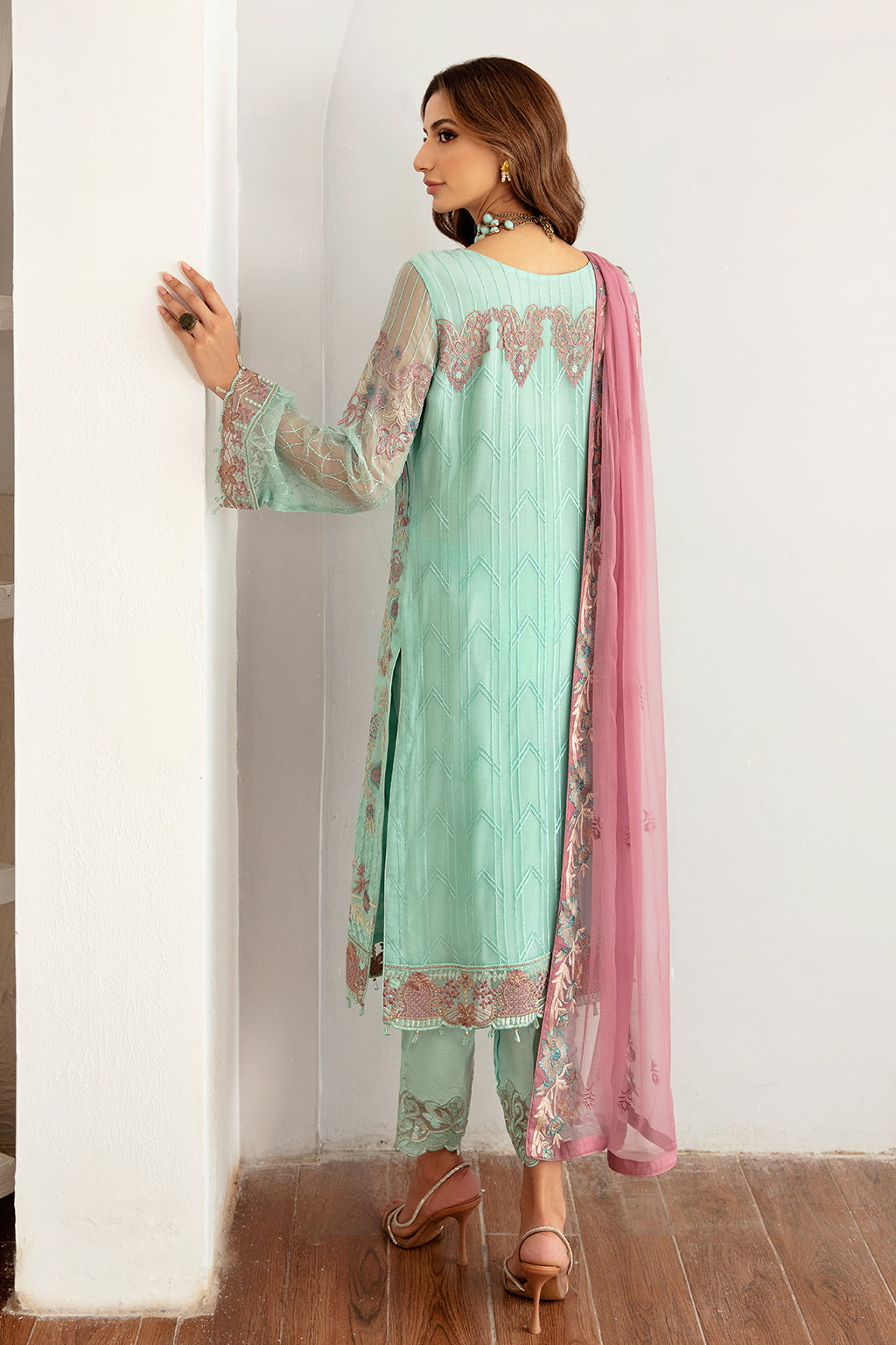 Ramsha | Rangoon Chiffon Collection 24 |D-1107 - Waniyas
