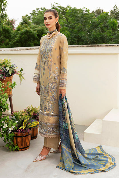 Ramsha | Luxury Lawn 24 | Y-802 - Ladies Clothes - Maria Faisal