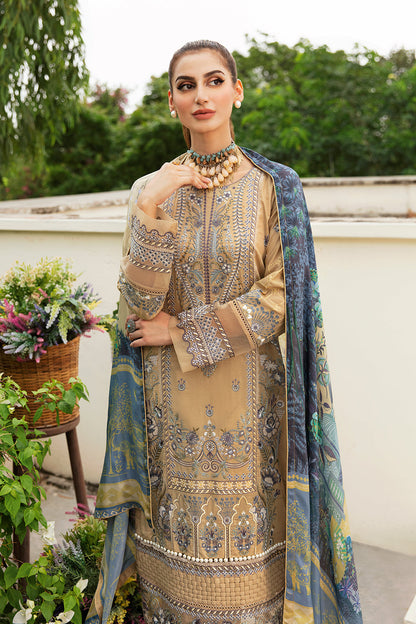 Ramsha | Luxury Lawn 24 | Y-802 - Ladies Clothes - Maria Faisal