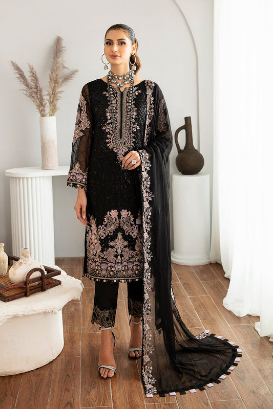Ramsha | Rangoon Chiffon Collection 24 |D-1106 - Waniyas