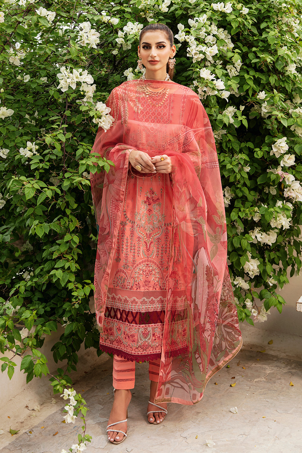 Ramsha | Luxury Lawn 24 | Y-807 - Ladies Clothes - Maria Faisal