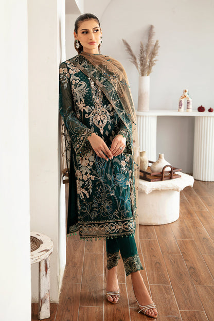 Ramsha | Rangoon Chiffon Collection 24 |D-1101 - Waniyas