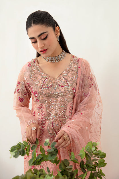 Ramsha | Minhal Organza Collection | M-1007 - Waniyas