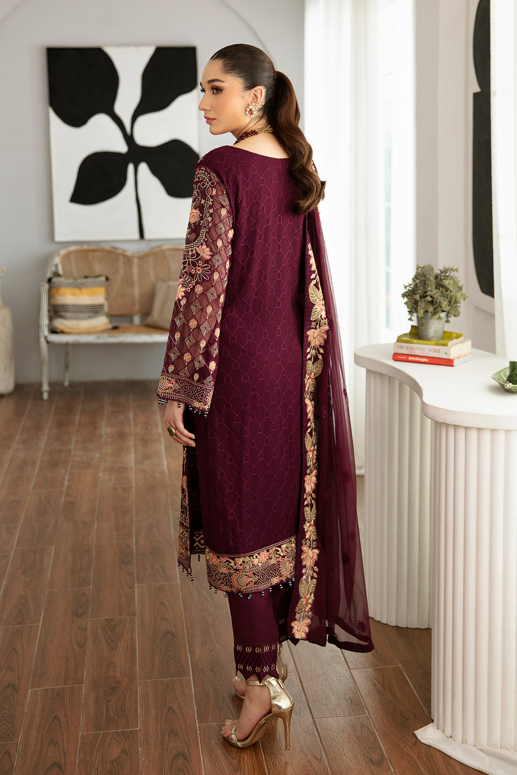 Ramsha | Rangoon Chiffon Collection 24 |D-1104 - Waniyas