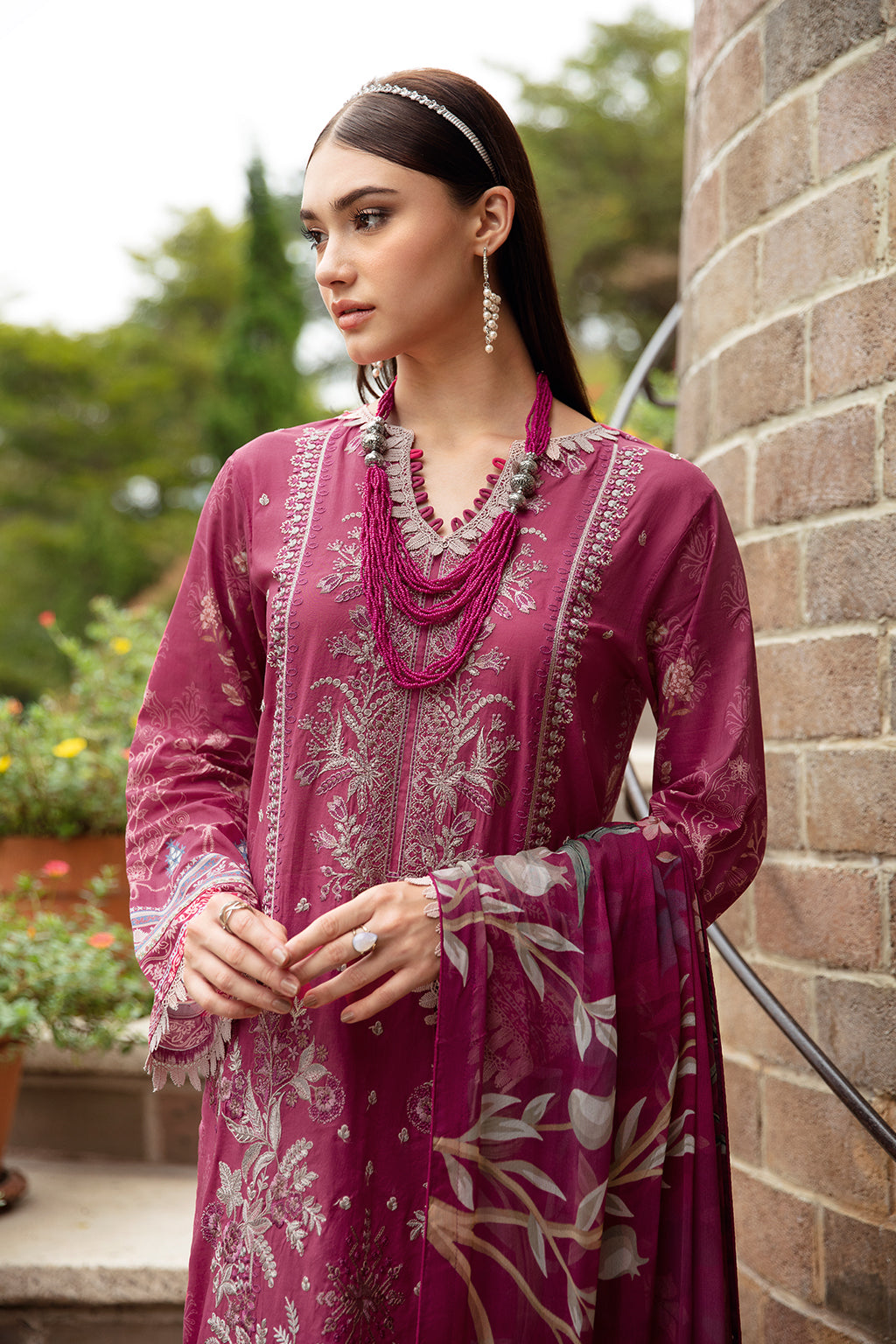 Ramsha | Riwayat Lawn Collection| Y-908 - Ladies Clothes - Maria Faisal