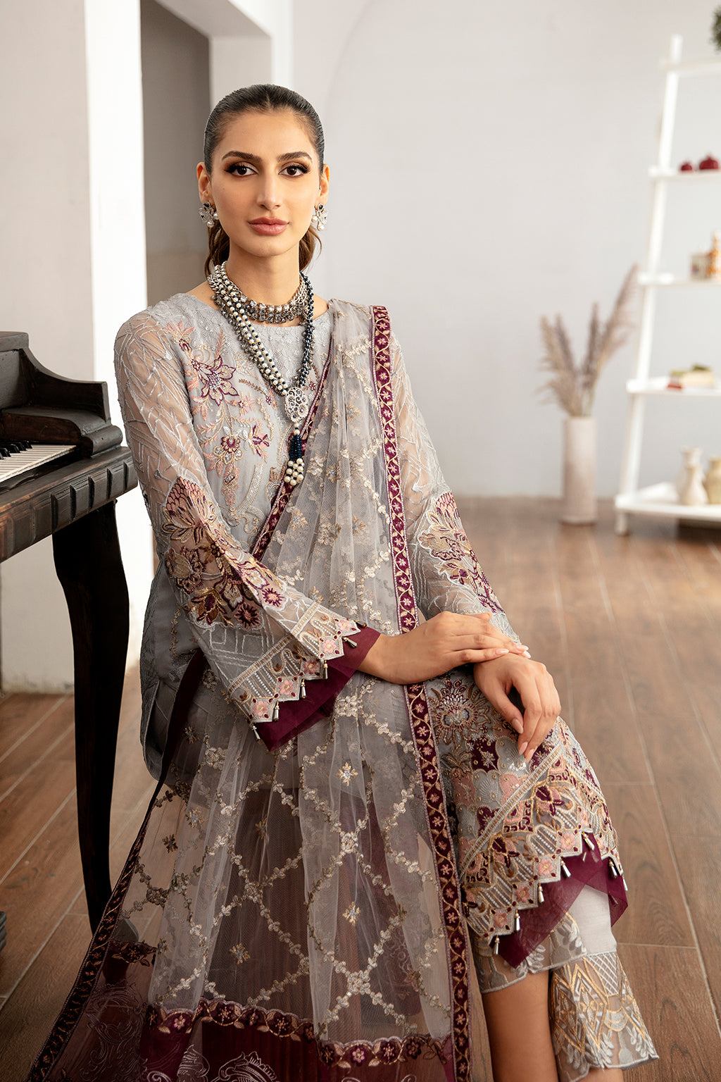 Ramsha | Rangoon Chiffon Collection 24 |D-1109 - Waniyas