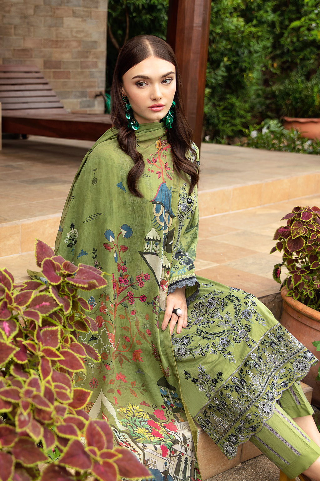 Ramsha | Riwayat Lawn Collection| Y-912 - Ladies Clothes - Maria Faisal