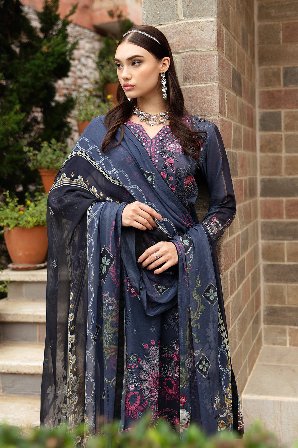 Ramsha | Riwayat Lawn Collection| Y-901 - Ladies Clothes - Maria Faisal