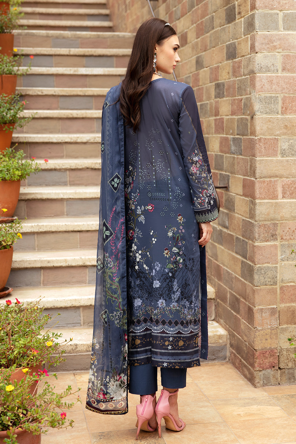 Ramsha | Riwayat Lawn Collection| Y-901 - Ladies Clothes - Maria Faisal