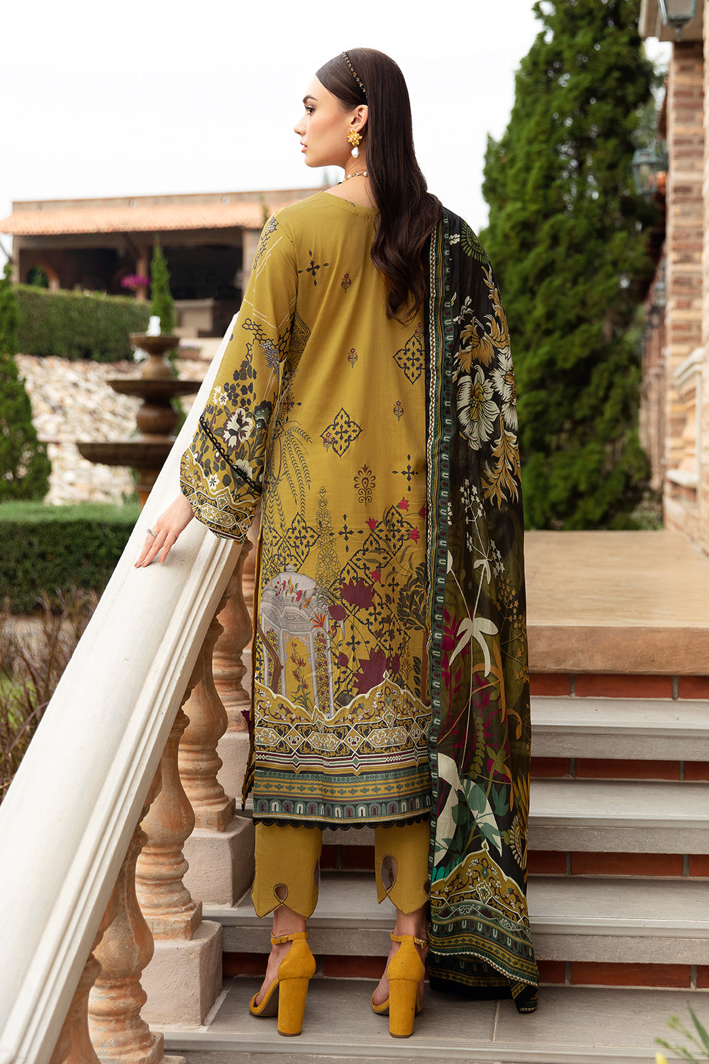 Ramsha | Riwayat Lawn Collection| Y-910 - Ladies Clothes - Maria Faisal