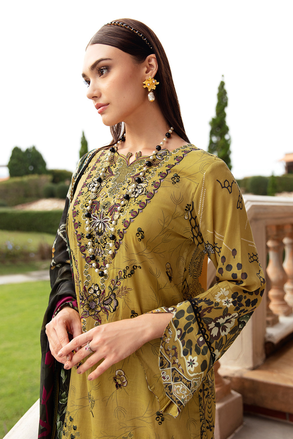 Ramsha | Riwayat Lawn Collection| Y-910 - Ladies Clothes - Maria Faisal
