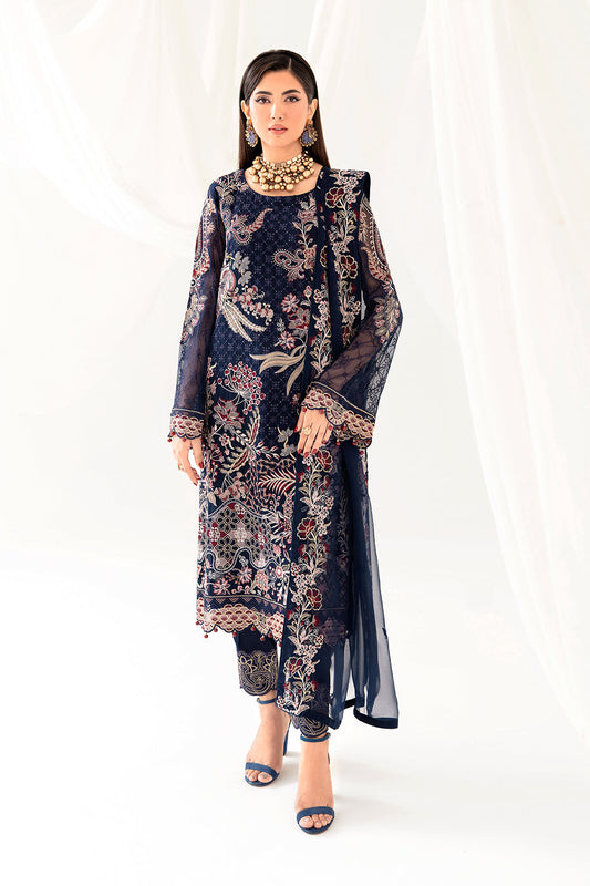 Ramsha | Rangoon Chiffon Collection 24 | D-1011 - Waniyas