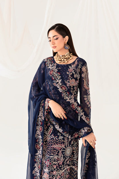 Ramsha | Rangoon Chiffon Collection 24 | D-1011 - Waniyas