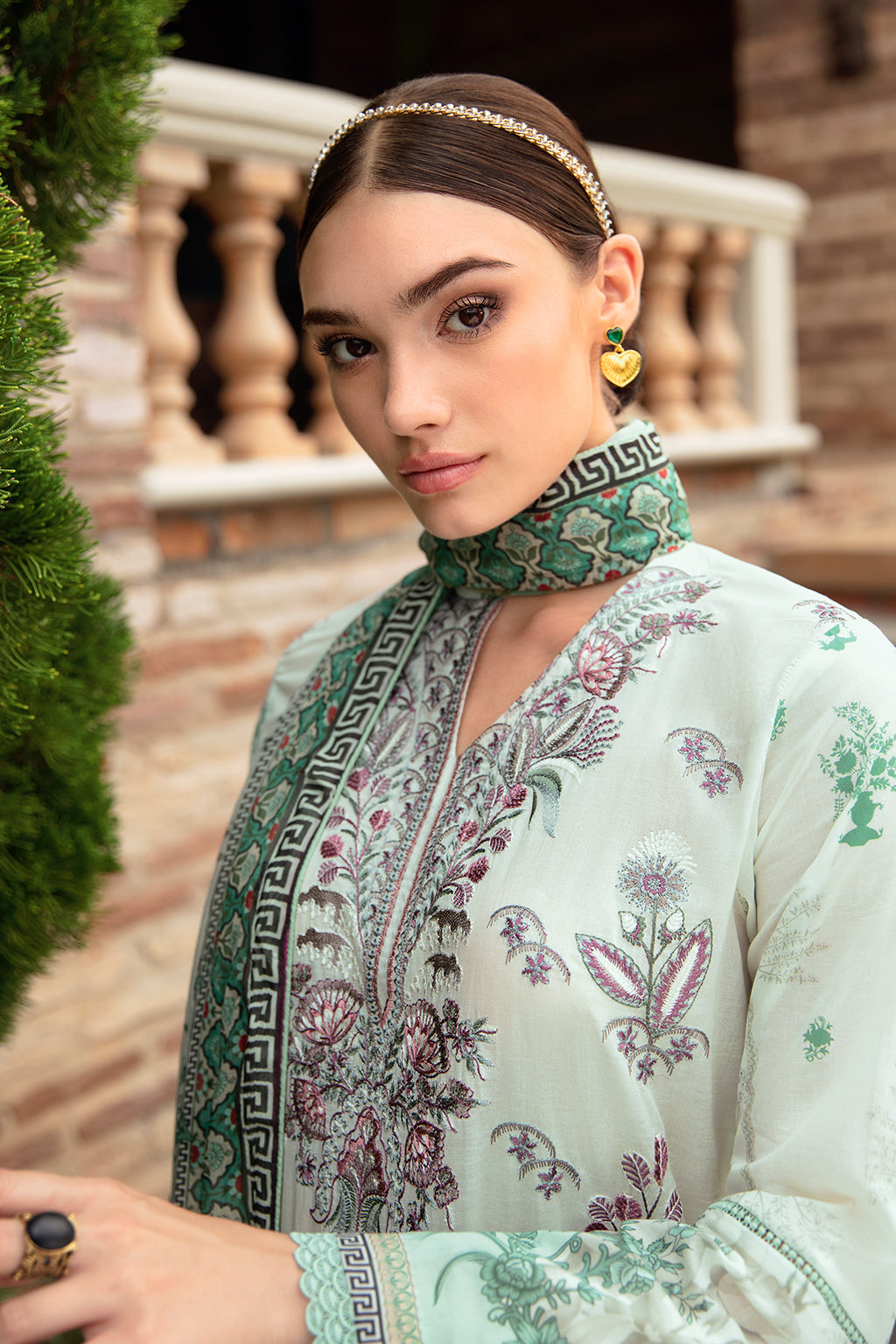 Ramsha | Riwayat Lawn Collection| Y-905 - Ladies Clothes - Maria Faisal