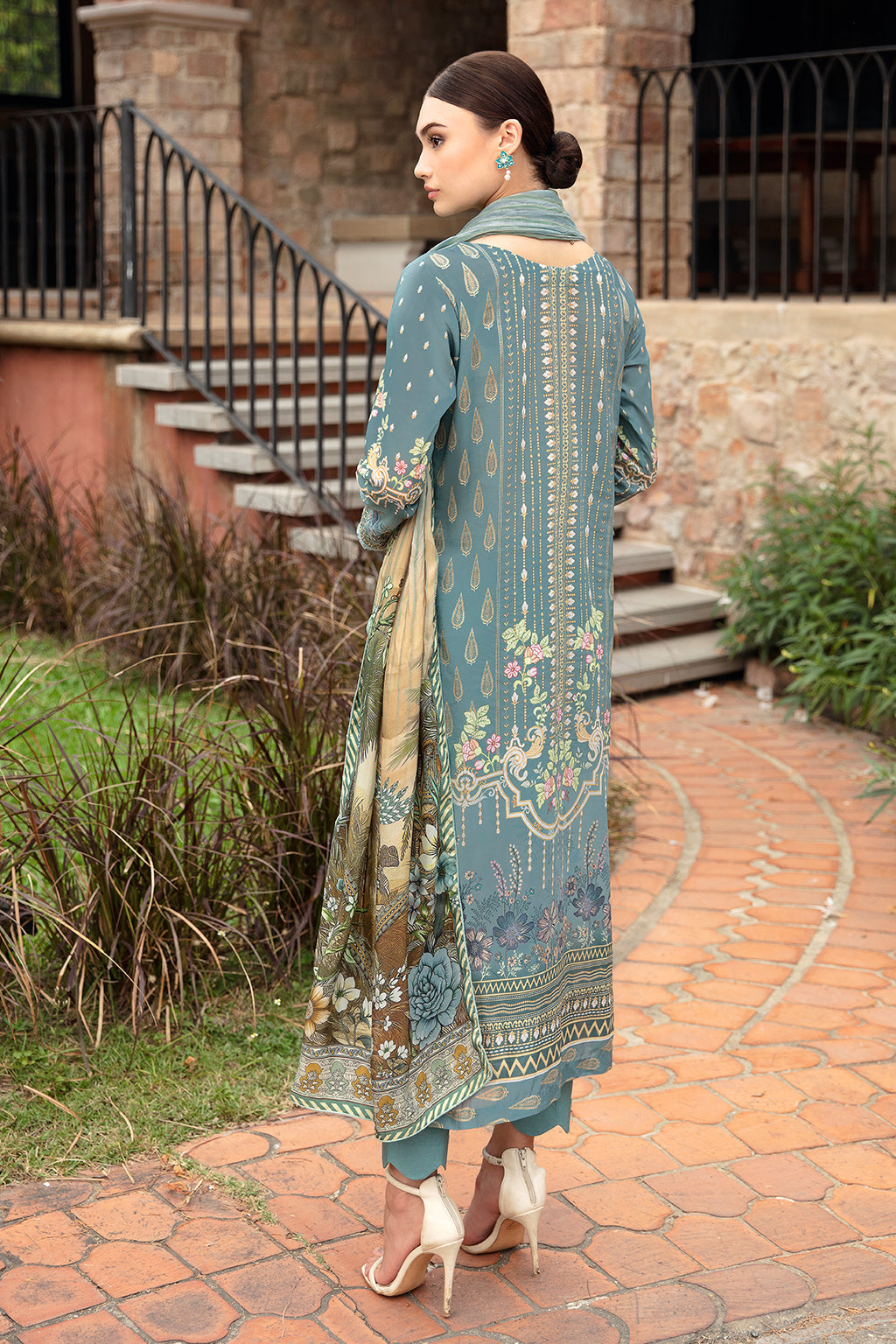 Ramsha | Riwayat Lawn Collection| Y-907 - Ladies Clothes - Maria Faisal