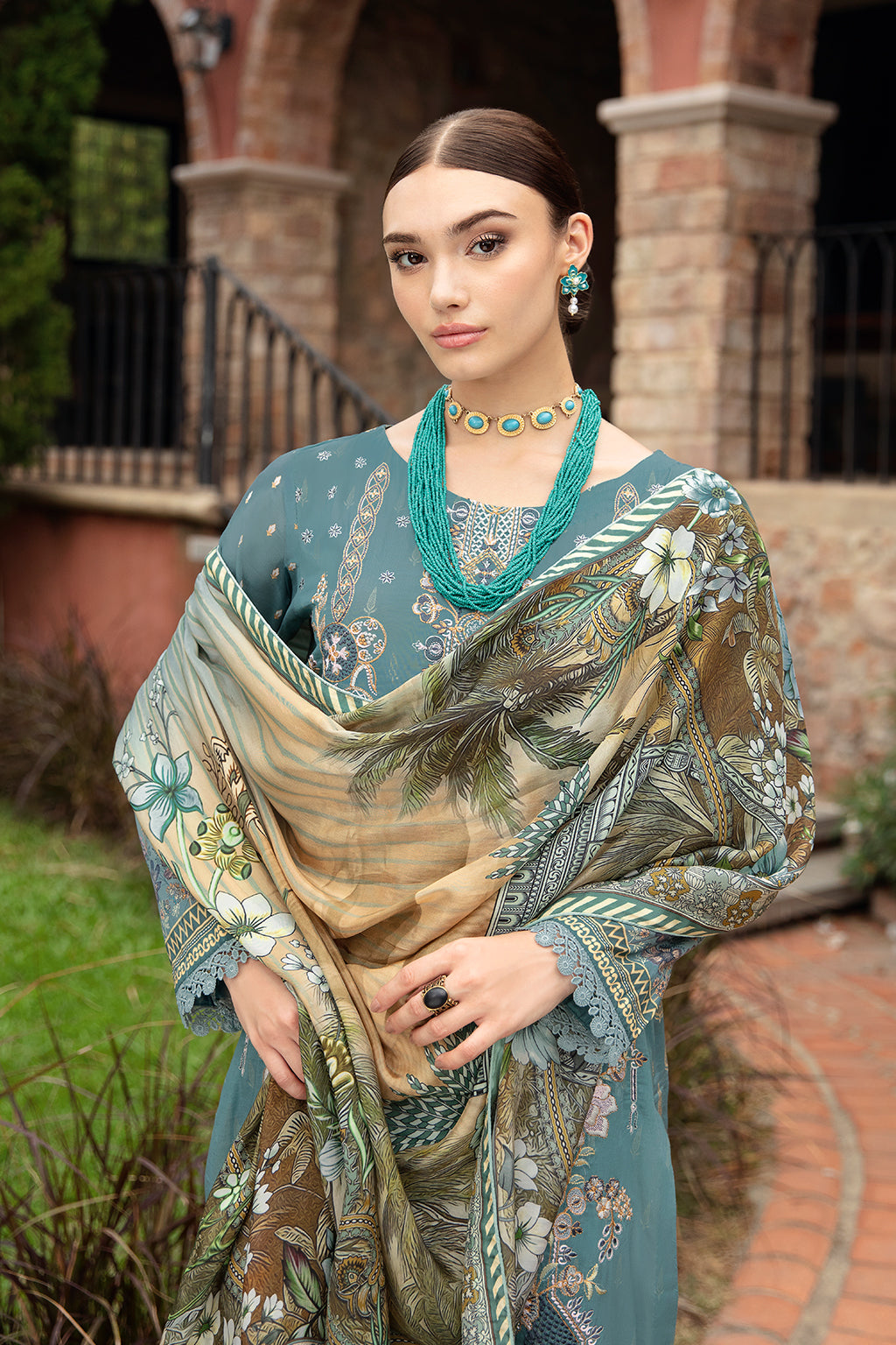 Ramsha | Riwayat Lawn Collection| Y-907 - Ladies Clothes - Maria Faisal