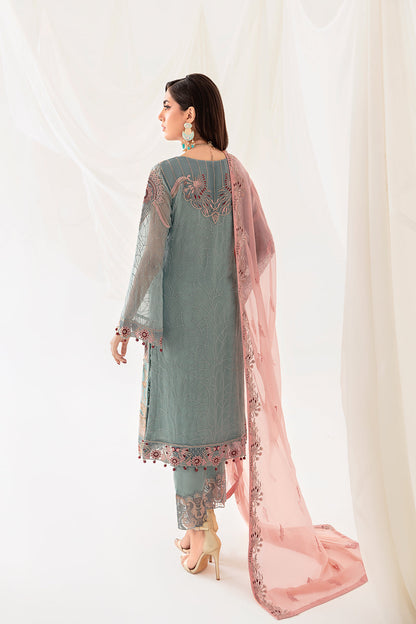 Ramsha | Rangoon Chiffon Collection 24 | D-1010 - Waniyas