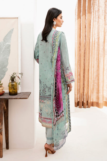 Ramsha | Mashaal Luxury Lawn | L-1110 - Designer Dress with Intricate embroidery and embellishments. Shop elegent wedding dress at Maria Faisal.