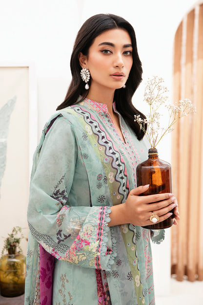 Ramsha | Mashaal Luxury Lawn | L-1110 - Designer Dress with Intricate embroidery and embellishments. Shop elegent wedding dress at Maria Faisal.