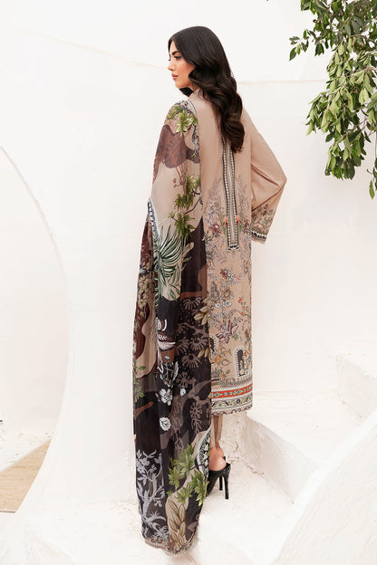 Ramsha | Mashaal Luxury Lawn | L-1106 - Designer Dress with Intricate embroidery and embellishments. Shop elegent wedding dress at Maria Faisal.