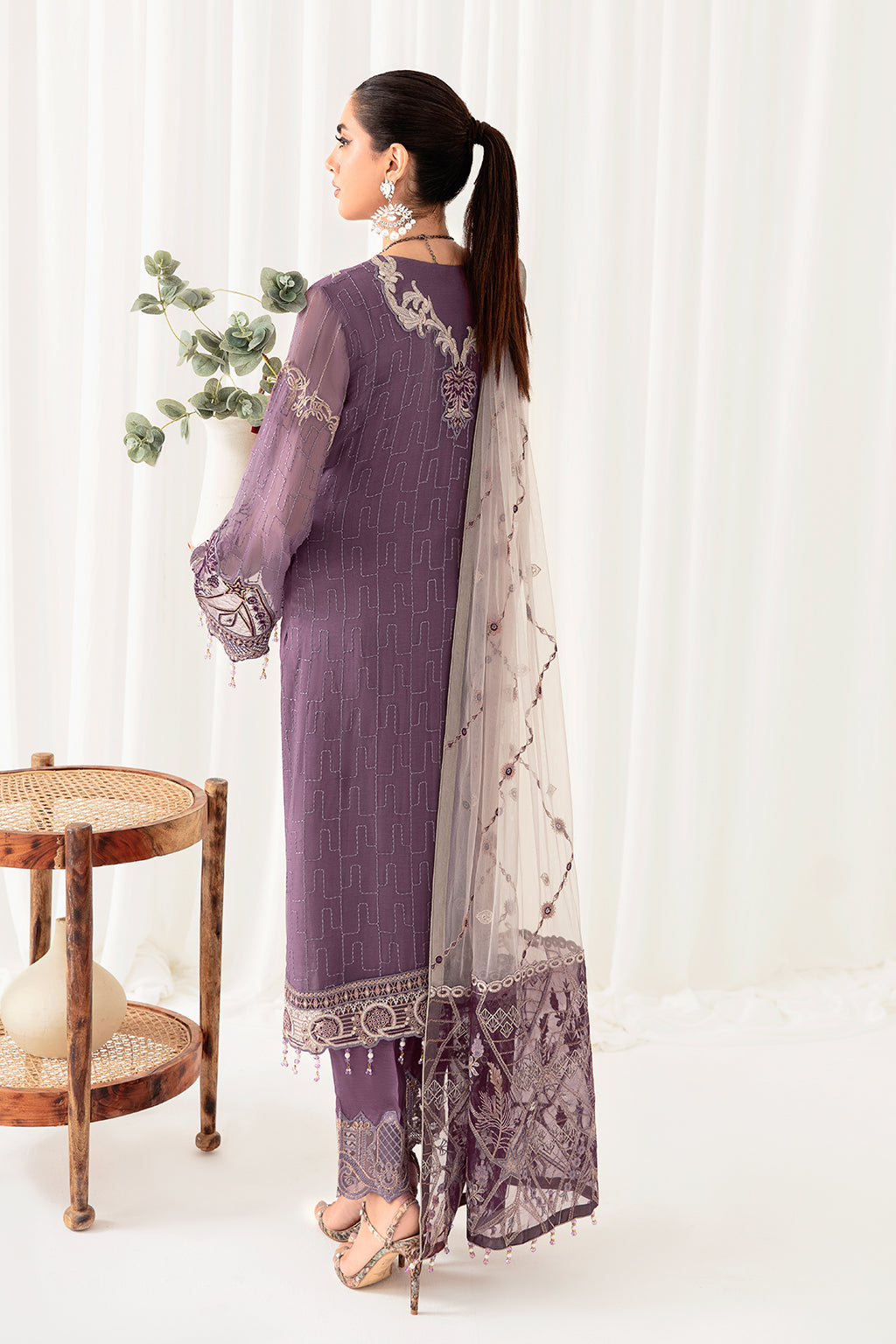 Ramsha | Rangoon Chiffon Collection 24 | D-1002 - Waniyas