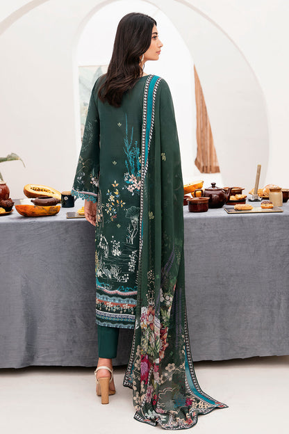 Ramsha | Mashaal Luxury Lawn | L-1109 - Designer Dress with Intricate embroidery and embellishments. Shop elegent wedding dress at Maria Faisal.