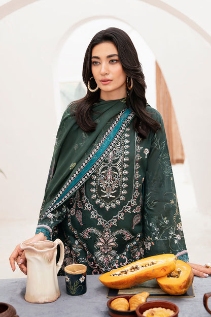 Ramsha | Mashaal Luxury Lawn | L-1109 - Designer Dress with Intricate embroidery and embellishments. Shop elegent wedding dress at Maria Faisal.