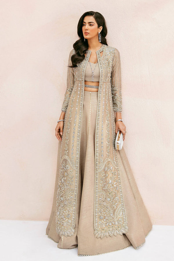 Soraya | Amelia Luxury Formals | Sepia - Ladies Clothes - Maria Faisal