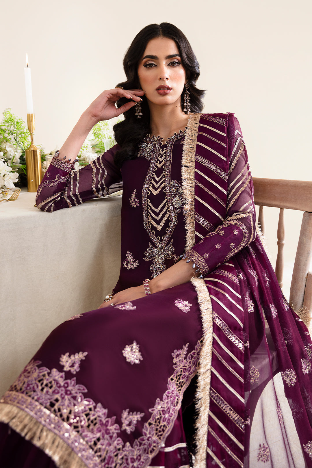Alizeh | Reena Wedding Edits | AF-HM-4019-LAUREL - Pakistani Dress - Maria Faisal