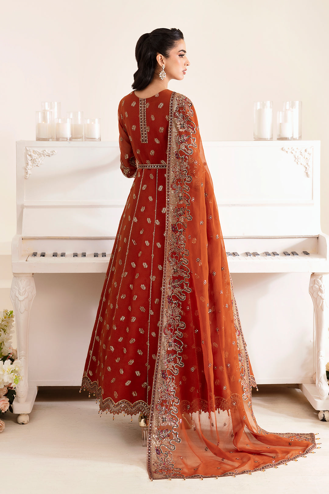 Alizeh | Reena Wedding Edits | AF-HM-4014-RUSTIC - Pakistani Dress - Maria Faisal