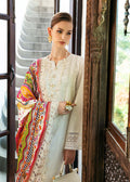 kanwal Malik | Mayal Luxury Lawn | Cerise - Waniyas