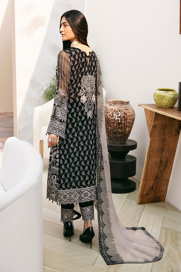Ramsha | Chevron Chiffon Collection | A-807 - Ladies Clothes - Maria Faisal