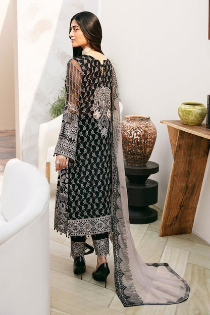 Ramsha | Chevron Chiffon Collection | A-807 - Ladies Clothes - Maria Faisal
