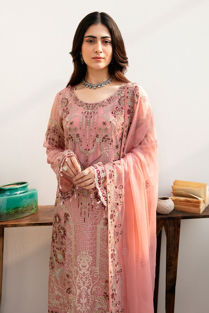 Ramsha | Chevron Chiffon Collection | A-805 - Ladies Clothes - Maria Faisal