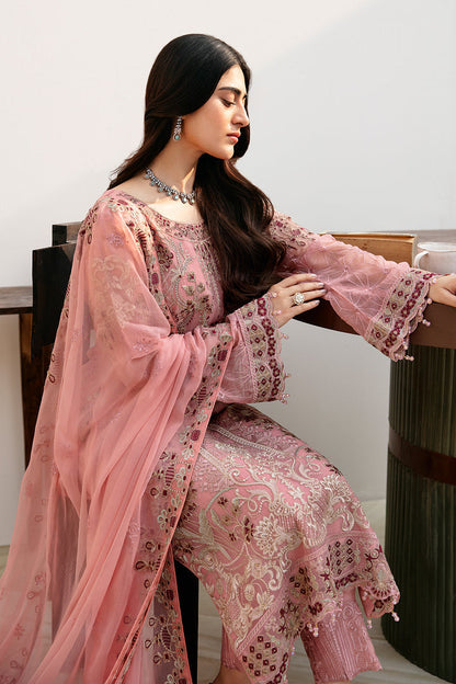 Ramsha | Chevron Chiffon Collection | A-805 - Ladies Clothes - Maria Faisal