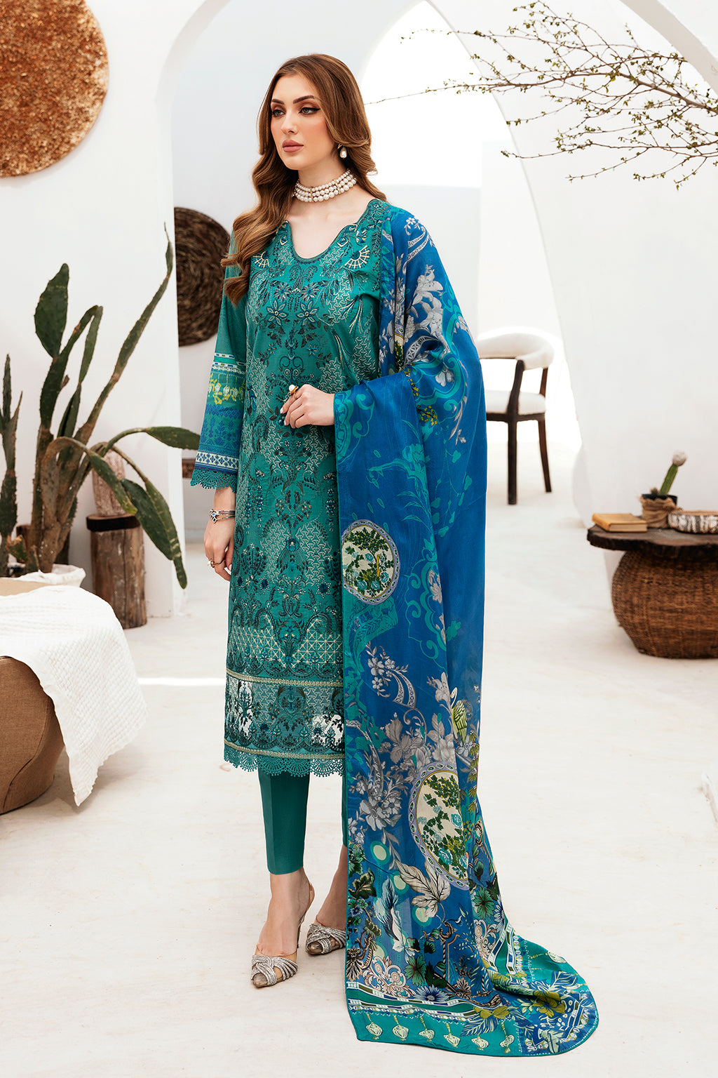 Ramsha | Ghazal Lawn 24 | G-206 - Waniyas