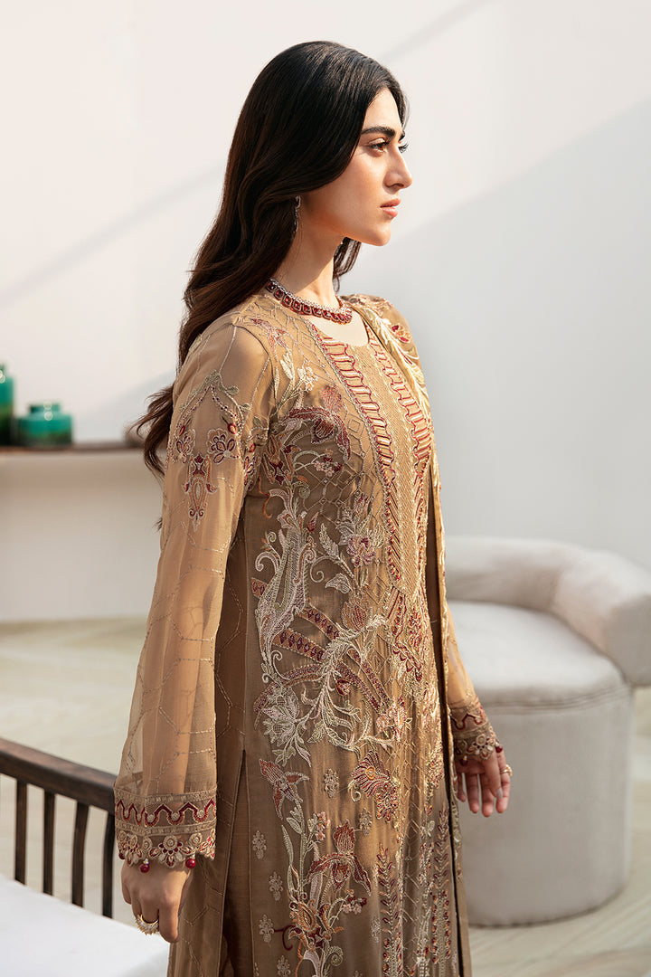 Ramsha | Chevron Chiffon Collection | A-812 - Ladies Clothes - Maria Faisal