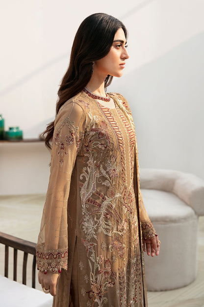 Ramsha | Chevron Chiffon Collection | A-812 - Ladies Clothes - Maria Faisal